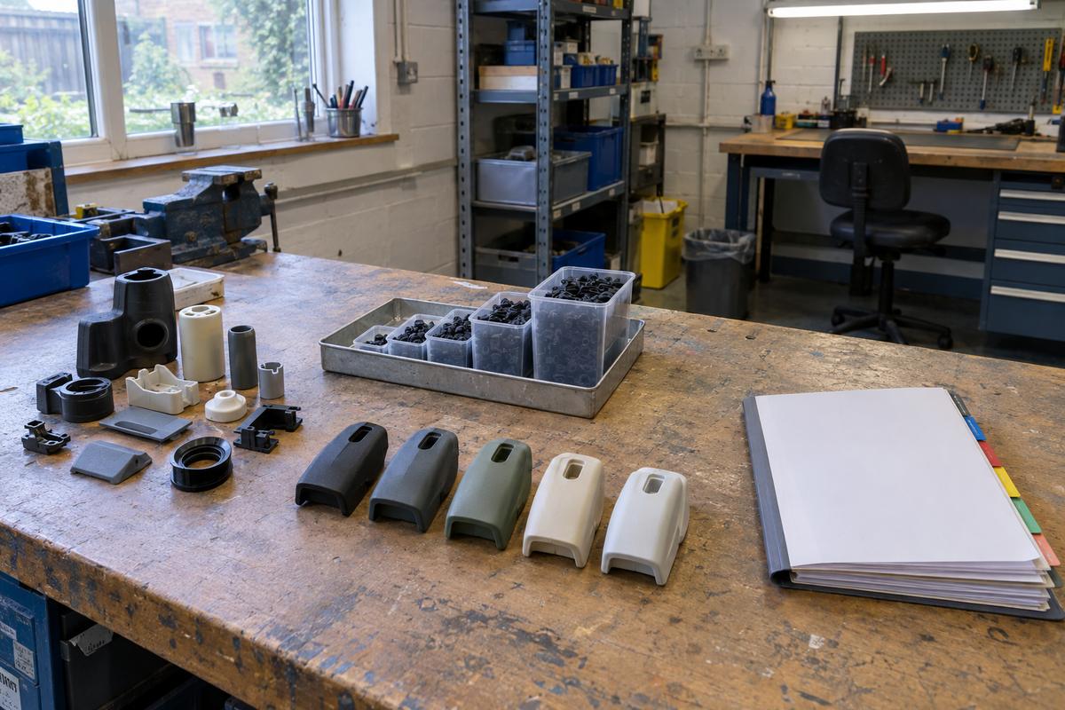 Workbench showing launch parts, ramp-up batches, part family and approval stages